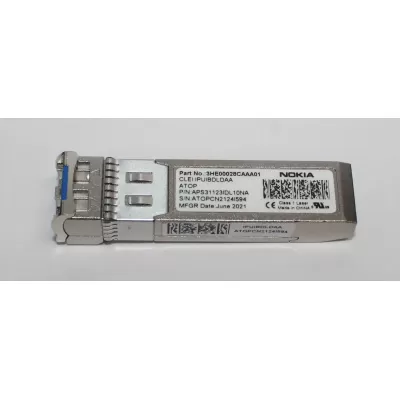 Nokia 3HE00028CAAA01 LX-LC ROHS 6/6 DDM-40/85C 1310nm Transceiver Nokia 3HE00028CAAA01 LX-LC ROHS 6/6 DDM-40/85C 1310nm Transceiver