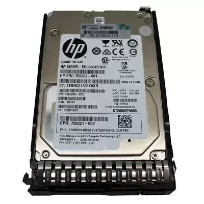 HP 300GB SAS 2.5 Inch Hard Drive 759202-001 1MG200-035 870792-001 HP 300GB SAS 2.5 Inch Hard Drive 759202-001 1MG200-035 870792-001