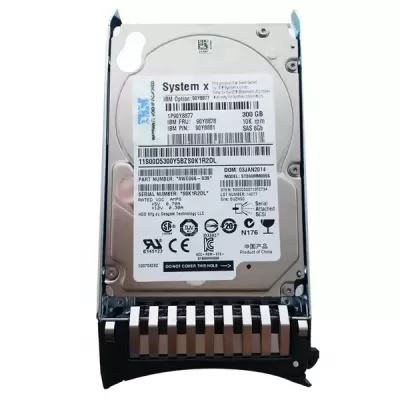IBM 300GB 10K RPM 2.5 Inch 6Gbps SAS Hard Disk 90Y8878