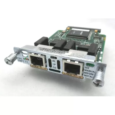Cisco VWIC 2MFT 2-Port Interface Card VWIC-2MFT-G703 73-3663-05 A0 Cisco VWIC 2MFT 2-Port Interface Card VWIC-2MFT-G703 73-3663-05 A0
