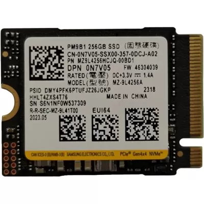 Samsung PM9B1 256GB M.2 PCI-e NVME SSD Internal Solid State Drive Samsung PM9B1 256GB M.2 PCI-e NVME SSD Internal Solid State Drive