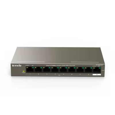 Tenda Poe Switch 8 Port 8 plus 1 Up Link TEF1109P Tenda Poe Switch 8 Port 8 plus 1 Up Link TEF1109P