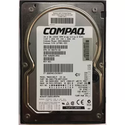 Compaq 18GB 10K RPM 3.5 Inch USCSI HDD Compaq 18GB 10K RPM 3.5 Inch USCSI HDD