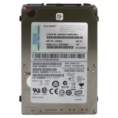 IBM 300gb 10k 6g 2.5" sas hdd 42D0630 42D0628 IBM 300gb 10k 6g 2.5" sas hdd 42D0630 42D0628