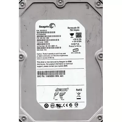 Seagate Barracuda 750GB 7.2K 3.5 SATA HDD 9BL148-138 Seagate Barracuda 750GB 7.2K 3.5 SATA HDD 9BL148-138