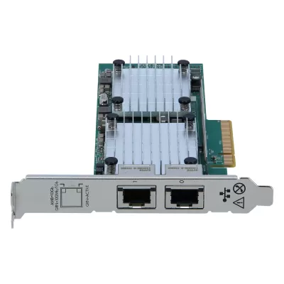 HPE Ethernet 10Gb Dual port 530T Network Card Adapter 656596-B21 HPE Ethernet 10Gb Dual port 530T Network Card Adapter 656596-B21