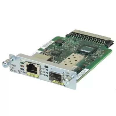Cisco EHWIC-1GE-SFP-CU Network Card Cisco EHWIC-1GE-SFP-CU Network Card