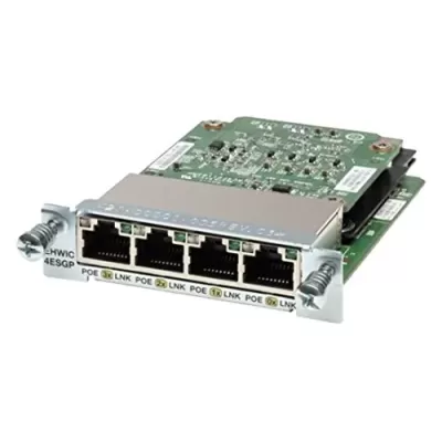 Cisco EHWIC-4ESG 4-Port Gigabit Ethernet Enhanced High Speed WAN Interface Card Cisco EHWIC-4ESG 4-Port Gigabit Ethernet Enhanced High Speed WAN Interface Card