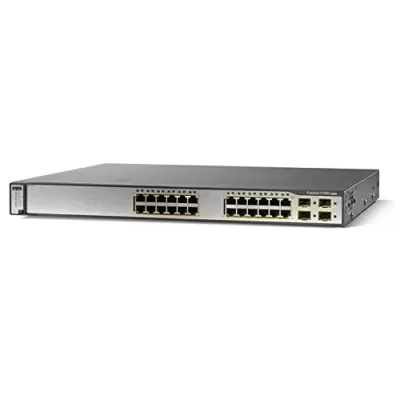 Cisco Catalyst WS-C3750G-24T-S 24 Port Layer 3 Gigabit Switch Cisco Catalyst WS-C3750G-24T-S 24 Port Layer 3 Gigabit Switch