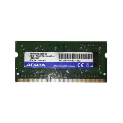 Adata Laptop RAM 2GB DDR3 PC3 1RX8 PC3-12800S-11 Adata Laptop RAM 2GB DDR3 PC3 1RX8 PC3-12800S-11