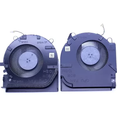 New Laptop CPU + GPU Cooling Fan for HP Victus 16-D 16-E 16-e0011ns TPN-Q263 80W Series M75725-001 M75727-001 NS75C06 80W 10.5H DC5V 0.6A Fan