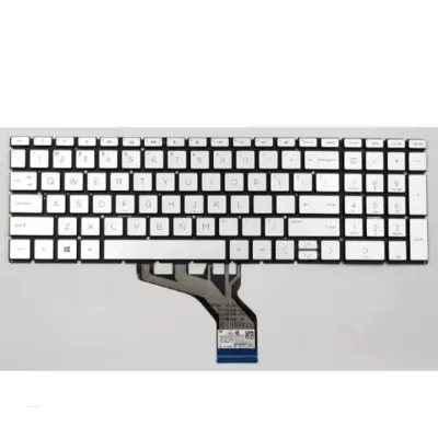 Silver Backlit Keyboard For HP 15-DA 15-DB 15-DF 15-DX 15G-DR 15-CR 15s-du 15s-fq 15s-eq 15-CS 255 G7 Silver Backlit Keyboard For HP 15-DA 15-DB 15-DF 15-DX 15G-DR 15-CR 15s-du 15s-fq 15s-eq 15-CS 255 G7