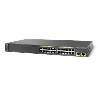 Cisco Catalyst 2960 Series 24 Ports Ethernet Managed Switch WS-C2960-24TT-L Cisco Catalyst 2960 Series 24 Ports Ethernet Managed Switch WS-C2960-24TT-L