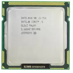 Intel i5 750 8MB 2.66 GHz LGA 1156 Socket Processor