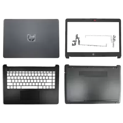 HP 14-CM 14-CK 14Q-CS 240 G7 14Q-cs0018TU LCD Top Cover Bezel Hinges with Touchpad Palmrest and Bottom Base Full Body Assembly HP 14-CM 14-CK 14Q-CS 240 G7 14Q-cs0018TU LCD Top Cover Bezel Hinges with Touchpad Palmrest and Bottom Base Full Body Assembly