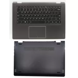 Lenovo Yoga 510-14ISK Yoga 510-14AST Yoga 510-14IKB Laptop Touchpad Palmrest without Keyboard with Bottom Base Grey Color