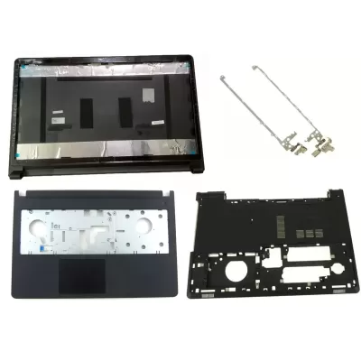 Dell Inspiron 5558 LCD Top Cover Bezel Hinges with Touchpad Palmrest and Bottom Base Full Body Assembly Dell Inspiron 5558 LCD Top Cover Bezel Hinges with Touchpad Palmrest and Bottom Base Full Body Assembly