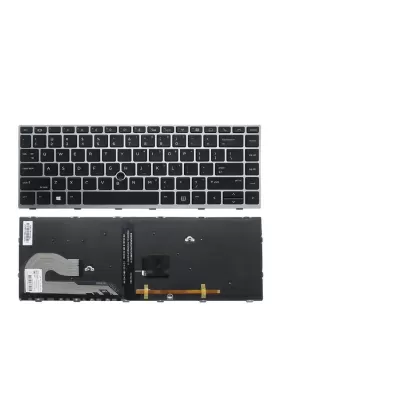 HP EliteBook 740 745 840 845 G5 840 G6 745 G6 Backlight Keyboard and Mouse HP EliteBook 740 745 840 845 G5 840 G6 745 G6 Backlight Keyboard and Mouse