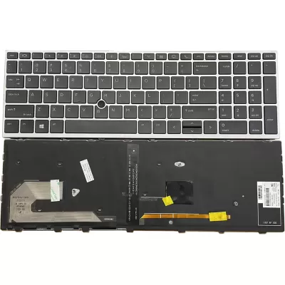 HP EliteBook 850-G6 855-G5 850-G5 755-G5 750-G5 Series ZBook 15U-G5 15u-G6 Backlit Keyboard with Mouse HP EliteBook 850-G6 855-G5 850-G5 755-G5 750-G5 Series ZBook 15U-G5 15u-G6 Backlit Keyboard with Mouse