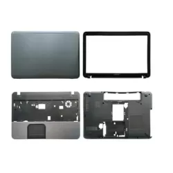 Toshiba Satellite C850D LCD Top Cover Bezel Hinges with Palmrest Bottom Base
