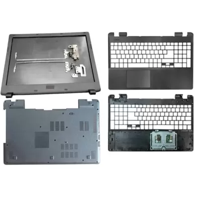 Acer Aspire E5-511-P7UX E5-571 E5 531 LCD Top Cover Bezel Hinges with Touchpad Palmrest and Bottom Base Full Body Assembly Acer Aspire E5-511-P7UX E5-571 E5 531 LCD Top Cover Bezel Hinges with Touchpad Palmrest and Bottom Base Full Body Assembly