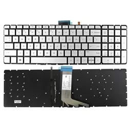HP Envy 15-W010NE Backlit Keyboard Silver