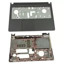 Dell Inspiron 5558 Touch Laptop Touchpad Palmrest with Bottom Base Silver