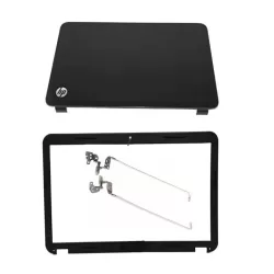 HP Pavilion G6-1001TU LCD Top Cover Bezel with Hinges and Cap ABH