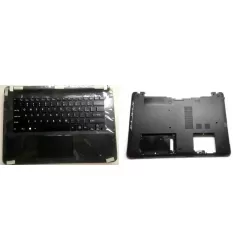 Sony SVF143B1YW Touchpad Palmrest Keyboard with Bottom Base
