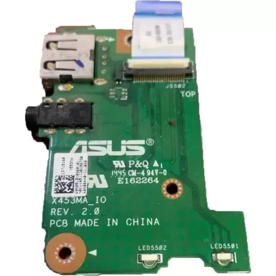 Asus X453MA X403M F453M X553MA X503MA F553MA X503M F553M USB Board Audio Jack Board Asus X453MA X403M F453M X553MA X503MA F553MA X503M F553M USB Board Audio Jack Board