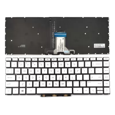 HP Pavilion x360 14-dh 14-DH1178TU Backlit Keyboard Silver HP Pavilion x360 14-dh 14-DH1178TU Backlit Keyboard Silver