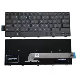 Laptop Keyboard Compatible for Dell Vostro 3446 Inspiron 14 3000 Series P/N 06XWMR