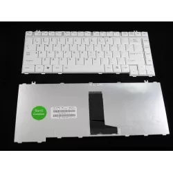Laptop Keyboard Compatible for Satellite L300 (White)