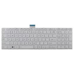 Replacement Laptop Keyboard for Satellite C50D White