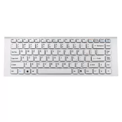 Replacement Laptop Keyboard for Sony Vaio VPCEG White