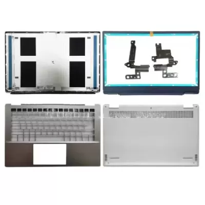 Dell Inspiron 13 5390 5391 LCD Top Cover Bezel Hinges with Palmrest and Bottom Base Body Assembly Dell Inspiron 13 5390 5391 LCD Top Cover Bezel Hinges with Palmrest and Bottom Base Body Assembly