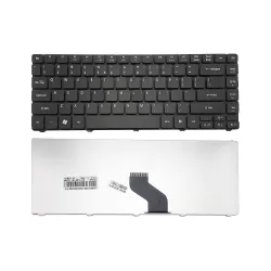 Acer Aspire 4736 Replacement Laptop Keyboard - Full-Size, Black