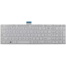 Toshiba Satellite C50L 50D Replacement White Keyboard