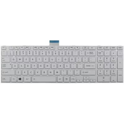 Toshiba Satellite C50L 50D Replacement White Keyboard
