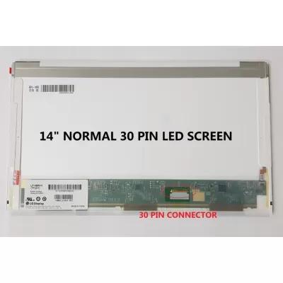 Universal 14.0 Inch LED Laptop Screen HD (1366x768 30 Pin) - Compatible with Dell, HP, Acer, Lenovo