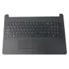 HP 15BS 15-BS 15bs1xx Laptop Touchpad Palmrest With Keyboard Black
