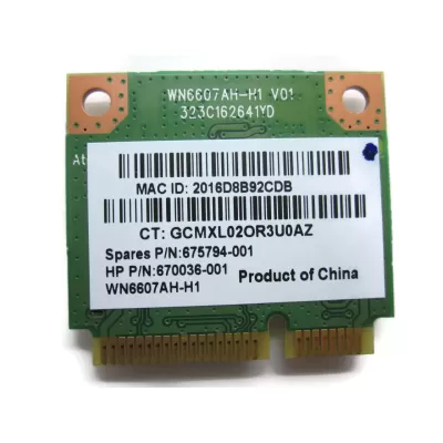 HP Pavilion G6-2000 Laptop Wireless Wifi Card HP Pavilion G6-2000 Laptop Wireless Wifi Card
