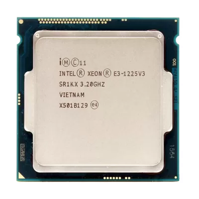 Intel Xeon Processor E3-1225 v3 8M Cache, 3.20 GHz SR1KX Intel Xeon Processor E3-1225 v3 8M Cache, 3.20 GHz SR1KX