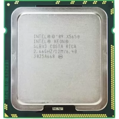 Intel Xeon X5650 2.66 GHz 6 Core 12M Cache processor Intel Xeon X5650 2.66 GHz 6 Core 12M Cache processor