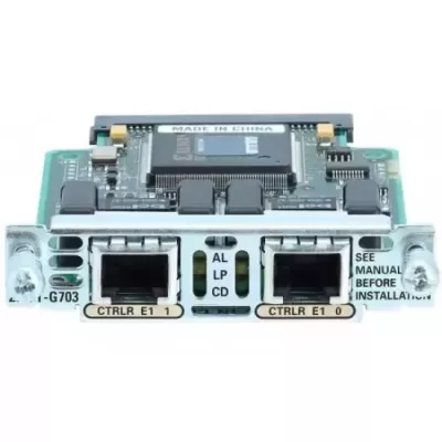 Cisco VWIC2-2MFT-G703 2 Port Interface Card Cisco VWIC2-2MFT-G703 2 Port Interface Card