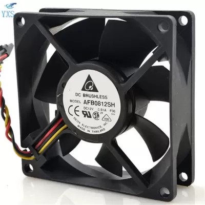AFB0812SH Delta Electronics 80x80x25mm cooling fan AFB0812SH Delta Electronics 80x80x25mm cooling fan