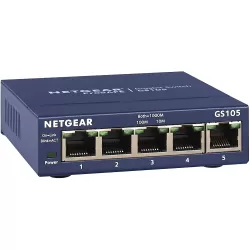 Netgear Prosafe GS105 5 Port Gigabit Unmanaged Switch
