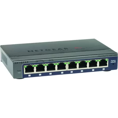 Netgear GS108E v3 8 Port Gigabit Smart Managed Switch Netgear GS108E v3 8 Port Gigabit Smart Managed Switch