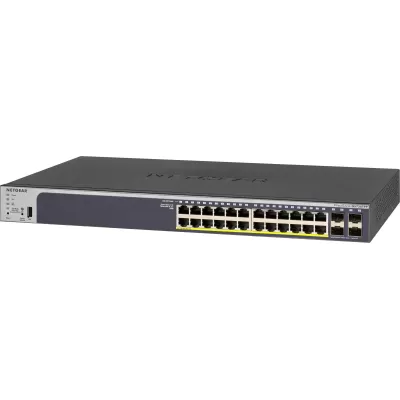 Netgear ProSafe GS728TPP v2 Ethernet Managed Switch Netgear ProSafe GS728TPP v2 Ethernet Managed Switch