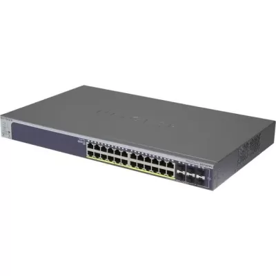 Netgear ProSafe GS728TPSB 28 Port Gigabit Stackable Smart Managed Switch Netgear ProSafe GS728TPSB 28 Port Gigabit Stackable Smart Managed Switch
